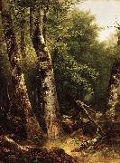 Landscape (Birch and Oaks), Asher Brown Durand